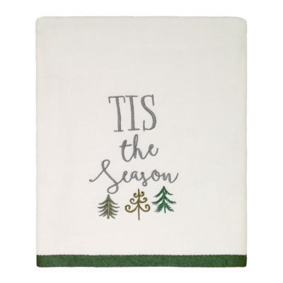 Small Town Christmas, Holiday Bathroom, Holiday Fonts, Whimsical Christmas Trees, White Bath Towels, Christmas Tree Collection, Towel Rug, Linen Bath Towels, Christmas Towels