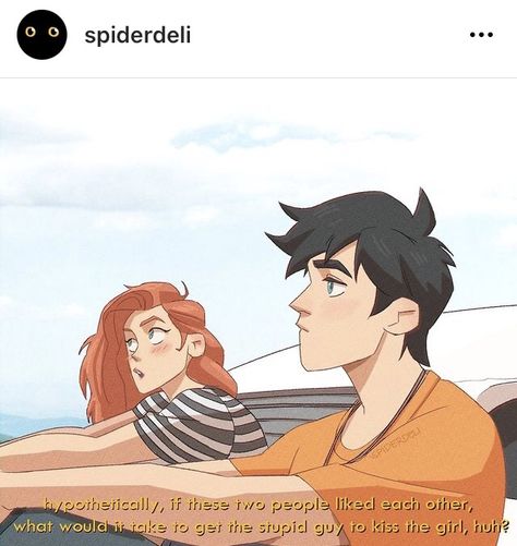 Percy Jackson And Rachel Dare, Percy And Rachel Fan Art, Percy X Rachel, Perachel Fanart, The Last Olympian Fanart, Rachel And Percy, Rachel Elizabeth Dare, Pjo Fanart, Zio Rick