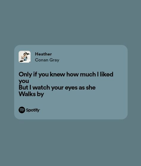 Conan gray Spotify lyrics How Much I Like You, You Are My 11:11 Wish Quotes, And You Never Knew How Much I Liked You, Only If You Knew How Much I Liked You, I Wish You Liked Me Like I Like You, If You Only Knew, I Wish I Were Heather Aesthetic, I Wish You Knew, I Know You Lyrics