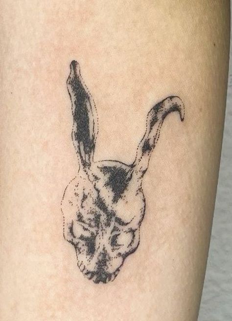 Either Or Tattoo, Slc Punk Tattoo, Frank The Bunny Tattoo, The X Files Tattoo, 505 Tattoo, The Strokes Tattoo, Edgy Tattoos Grunge, High Contrast Tattoo, Donnie Darko Tattoo