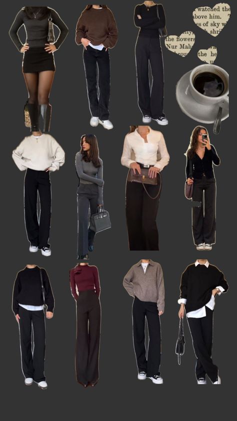 Capsule Wardrobe Women, Chicago Outfit, Venus Fashion, Business Casual Outfits For Work, Outfit Inspo Casual, Quick Outfits, Casual Winter Outfits, Work Outfits Women, Fall Fashion Outfits