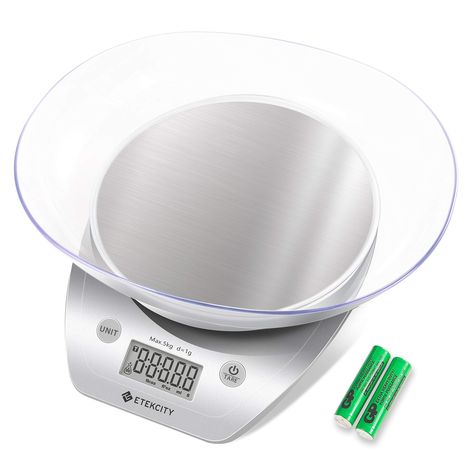 Food Scales, Must Have Kitchen Gadgets, Digital Kitchen Scales, Food Scale, Weight Scale, Plastic Bowls, Digital Scale, Kitchen Scale, Bowl Designs