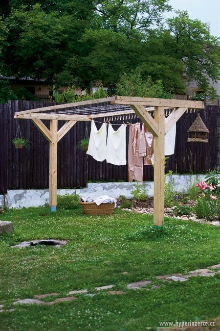 Outdoor Clothes Lines Ideas, Clothes Line Ideas Outdoor, Clothes Line Ideas, Clothes Lines Ideas Outdoor, Outdoor Clothes Lines, Line Ideas, Clothesline Diy, Outdoor Laundry, Outdoor Clothes