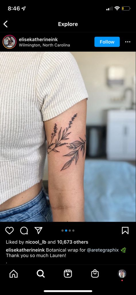 Wrap Around Bicep Tattoo Women, Arm Cuff Tattoo, Inside Bicep Tattoo, Bicep Tattoo Women, Inner Elbow Tattoos, Arm Wrap Tattoo, Wrap Around Wrist Tattoos, Tricep Tattoos, Earthy Tattoos