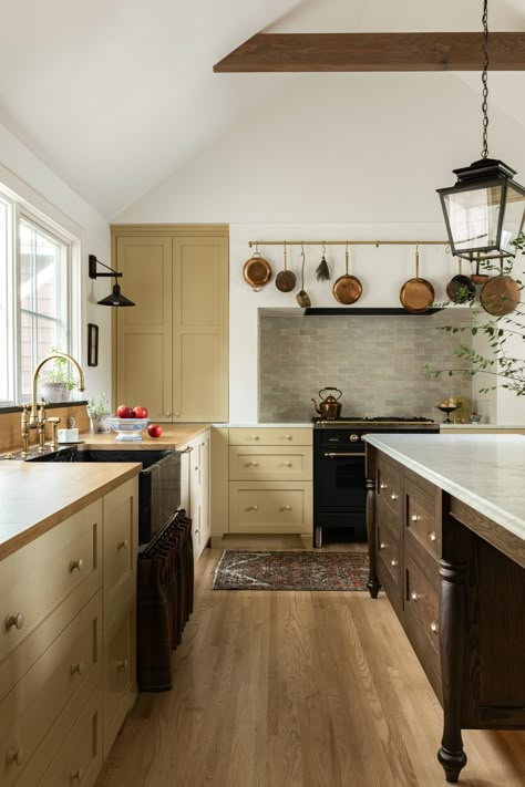 Golden Oaks Heritage — Oho Interiors | Based in Minnesota & Colorado with Projects Nationwide Oho Interiors, Patina Kitchen, Natural Wood Cabinets, Kitchen Corners, Yellow Kitchen Cabinets, Company Photography, Vermont House, Recovering From Surgery, Wood Floor Kitchen