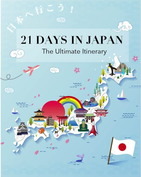 12 Day Japan Itinerary, Japan 15 Days, Northern Japan Travel, Map Of Japan Printable, Japan Itinerary 1 Month, Japan To Do List, Japan Trip Itinerary, Japan Itinerary 1 Week, Japan Itenary