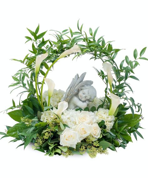 Ftd Flowers, Dekoratívne Vence, Sympathy Arrangements, Grave Flowers, Cemetery Decorations, Memorial Flowers, Cemetery Flowers, Flower Arrangements Simple, Sympathy Flowers