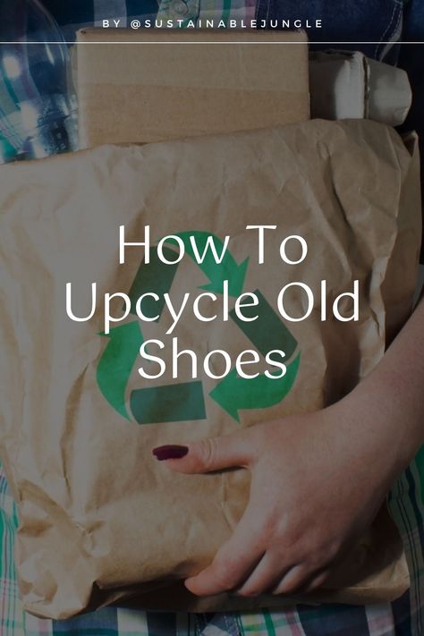 Your tired dress shoes or broken-down running shoes could get a second life, even if they’re no longer wearable. So what’s the responsible answer to the age-old problem of what to do with old shoes? Well, there isn’t a sole solution, but if you tighten your laces we’ll run you through all the options including recycling old shoes, upcycling and reusing. Upcycled Sandals, Old Shoes Upcycle, Tired Dress, Upcycle Shoes, Recycled Shoes, Shoe Refashion, Old Bras, Shoe Makeover, Shoe Image