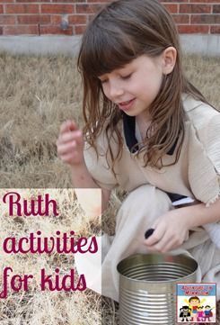 These Ruth activities for kids are a huge hit with my kids, so much we played the game several times Ruth Bible Craft, Naomi Bible, Ruth Bible, Ruth And Naomi, Sunday School Games, Sunday School Curriculum, Bible Activities For Kids, Bible Story Crafts, Preschool Bible