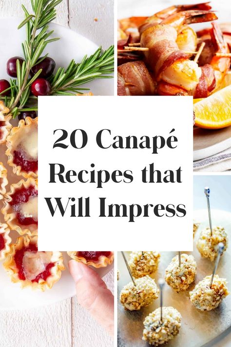 Canape Recipes, Classy Appetizers, Soup Shots, Fancy Appetizer Recipes, Easy Canapes, Party Canapes, Cocktail Party Appetizers, One Bite Appetizers, Canapes Recipes