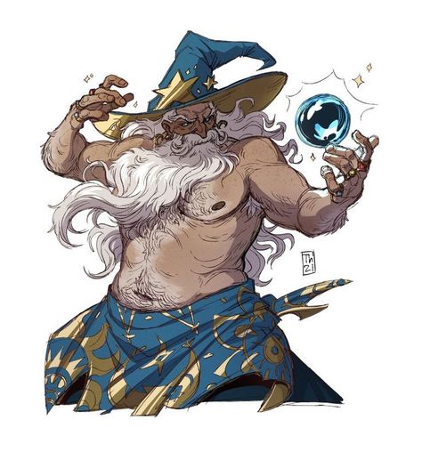 Fantasy Npc Art, Old Wizard, Fantasy Wizard, Gato Anime, Dungeons And Dragons Characters, Dnd Art, Dungeons And Dragons Homebrew, Arte Sketchbook, Wow Art