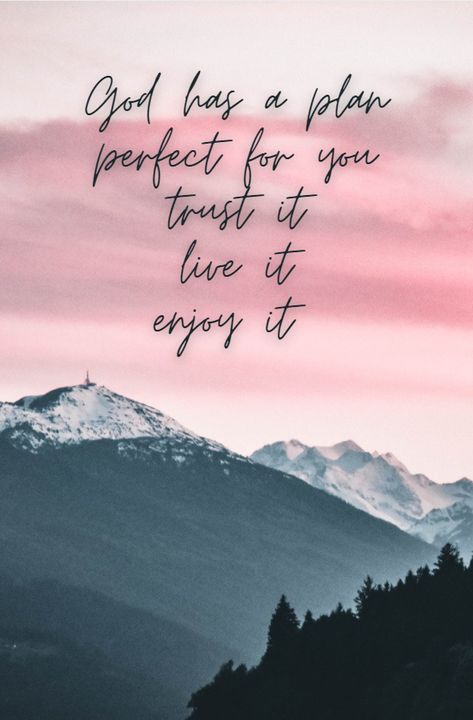 God Has A Plan Trust It Live It Enjoy It, God Has A Plan For You Wallpaper, Gods Plan Quotes Perfect Timing, Trust God Quotes Wallpaper, Gods Plan Wallpaper, Jesus Quotes Wallpaper, Gods Plans, Quotes Wallpaper For Mobile, Trust God Quotes