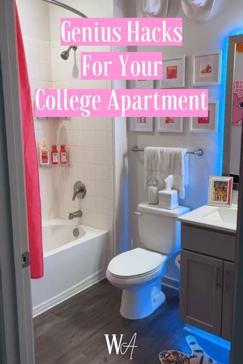 these organization hacks are perfect for your college apartment