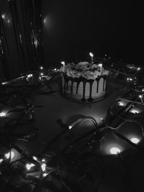 #birthday #birthdayaesthetics #aesthetic #birthdaydecor #decor #blackandwhitebirthdayaesthetic  #blackaesthetics #pinterestbirthday #birthdaydecorideas #birthdayideas #decorideas Birthday Black And White Aesthetic, Black Birthday Aesthetic, Birthday Aesthetic Black, Black Birthday Party Aesthetic, Dark Birthday Aesthetic, Grunge Birthday, Happy Birthday Aesthetic, 19 Bday, Birthday Aesthetics