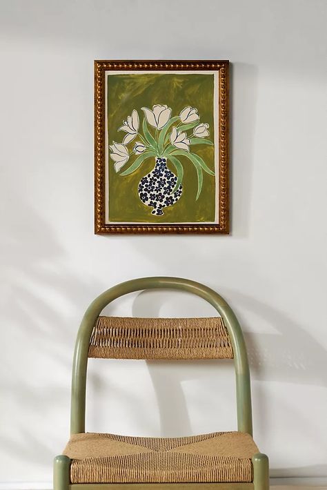 Décor | Anthropologie Wall Art Decor Bedroom Aesthetic, 1920s Wall Art, Library Painting Art, Wall Art Living Room Green, Modern Traditional Wall Art, Anthropology Home Decor, Anthropologie Home Aesthetic, Pnw Artwork, Anthropologie Living Room Inspiration