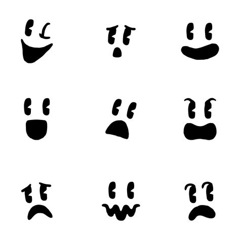 Ghost Faces Svg Free, Cute Ghost Faces Template, Ghost Face Printables Free, Pumpkin Eyes And Mouth Template, Ghost Faces Template Free Printable, Ghost Faces To Paint, Ghost Face Printable, Ghost Faces Cute, Ghost Eyes And Mouth Template