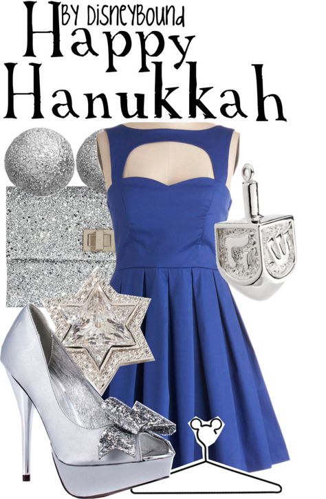 "Happy Hanukkah" by lalakay ❤ liked on Polyvore Hanukkah Outfits, Princess Inspired Outfits, Disney Themed Outfits, Disney Bound Outfits, Disney Inspired Outfits, Fandom Fashion, Happy Hanukkah, Punk Outfits, Themed Outfits