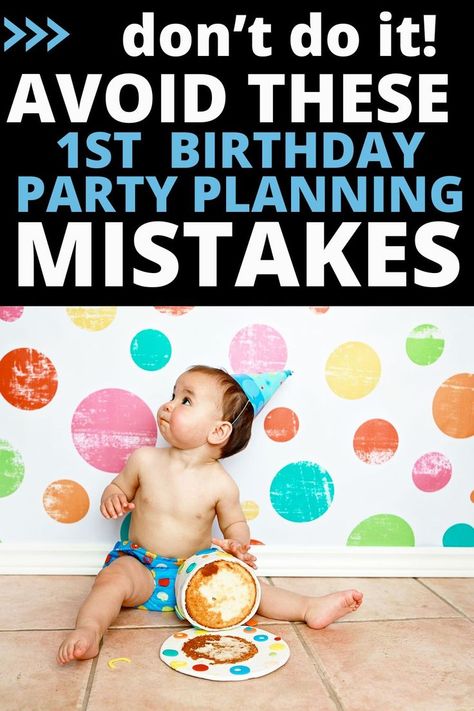 Planning your baby’s first birthday bash is exciting, right? But let’s be real—it can also be a tad overwhelming. Don’t fret, though! We’re here to help you sidestep some common pitfalls. From theme overkill to naptime neglect, we’ve got your back. Let’s make sure your little one’s big day is filled with smiles and sweet memories. Ready to dive in? Let’s do this! Planning 1st Birthday Party, Birthday Party Planning, Gone Wrong, Boy First Birthday, 1st Birthday Party, Girl First Birthday, First Birthday Party, Be Real, Sweet Memories