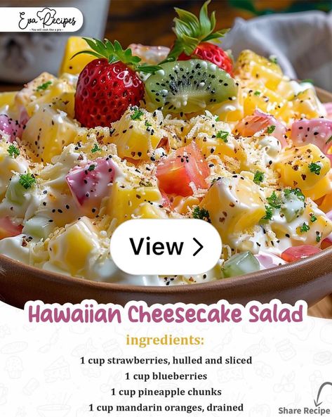 Lemon8 · Hawaiian Cheesecake Salad · @Sandy Hawaiian Cheesecake Salad, Hawaiian Cheesecake, Cheesecake Salad, Cooking Tips, Pineapple, Cheesecake, Salad, Nutrition, Dessert