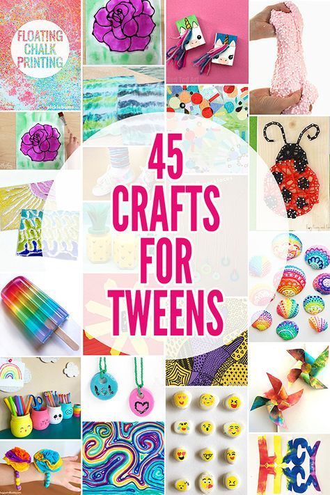 Looking for ideas for your creative tween? This collection of 45 summer crafts for tweens features a heap of fun, creative project ideas. Creative Project Ideas, Fun Crafts For Teens, Diy Crafts For Teen Girls, Fun Summer Crafts, Diy Crafts For Teens, Wine Bottle Diy Crafts, Camping Crafts, Crafts For Girls, Fun Crafts For Kids