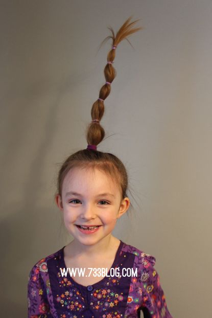 This week is Spirit Week at School and Daycare. Ssch a fun time for the kids! Thursday was Crazy Hair/Hat Day and this is what my kids went to school like:  My daughter dubbed this the Truffala Tree Hairstyle and it is super simple to achieve.Before I show you how, check out my sons hat:...Read More » Easy Crazy Hair Day Ideas, Easy Crazy Hair Day, Whoville Hair, Crazy Hair For Kids, Crazy Hair Day Ideas, Crepes Recipe, French Crepes, Diy Unicorn, Wacky Hair Days