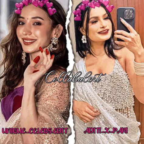 COLLAB 🌛💗 • • • • C/W : @aditi_x_pari 🫶🏻🎀 • • D/T : @heli_daruwala 🦋 / @crafter_aditi 💕 • • I/B : @shilpaxcastle_ 🩷🪩 • • • #collabalert #aesthetic #multifandom #crafteraditi #helidaruwala #helipie #foryoupage #followers #newedit Crafter Aditi, Heli Daruwala, On Instagram, Quick Saves, Instagram