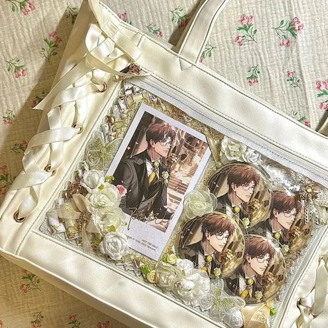 17.03US $ 56% OFF|Japanese Style Itabag Women Transparent Pocket Large capacity Shoulder Bag Ribbons Bow Ita Bag Lolita Kawaii JK Uniform Bag Girl| |   - AliExpress Ita Bag Ideas, Itabag Ideas, Ita Bags, Bag Inspiration, Catalog Bag, Ita Bag, Japanese Kawaii, Style Japonais, Bags Aesthetic