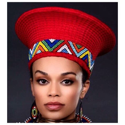 Pearl Thusi, Zulu Hat, Zulu Traditional Wedding, Outfit Ideas Black Women, Monochrome Photo, Outfit Ideas Black, Head Turban, Human Faces, African Hats