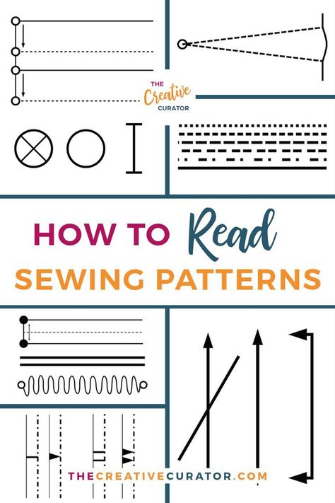 How To Sew Using A Pattern, How To Read A Pattern Sewing, How To Read Patterns Sewing, Free Beginner Sewing Patterns For Women, How To Read Patterns, How To Read Embroidery Patterns, Sewing Guide For Beginners, How To Make Your Own Patterns Sew, How To Follow A Sewing Pattern