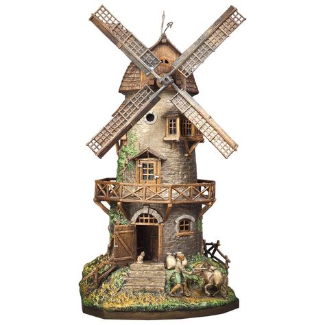 Fairy House Crafts, Fairy House Diy, Výtvarné Reference, Art And Craft Materials, Medieval Houses, Clay Houses, Painting Lamps, Fairy Garden Houses, Rustic Materials