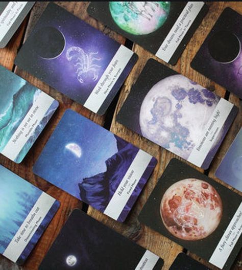 Oracle Cards / Moonology / Tarot Cards / Divination | Etsy Moonology Oracle Cards, Witches Tarot Deck, Wild Unknown Tarot, Soul Cards, Natural Magic, Rider Waite Tarot, Oracle Reading, Phases Of The Moon, Oracle Decks