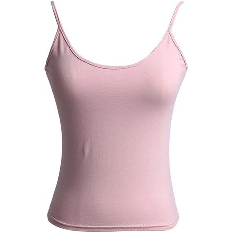 Pink Tight Basic Cami Top ($21) ❤ liked on Polyvore featuring tops, cotton tank tops, camisole tank, cotton camisole, camisole tops and pink tank Outfit Closet, Pink Cami Top, Pink Camisole, Hat Aesthetic, Cream Tank Top, Bodycon Tops, Cotton Camisole, Tank Top Outfits, Tank Top Straps