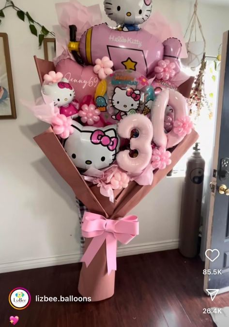 Huge Balloon Bouquet, Big Balloon Bouquet, Giant Balloon Bouquet, Huge Balloons, Balloon Cookies, Balloon Bouquet Diy, Birthday Gifts For Boyfriend Diy, Balloon Display, Diy Balloon Decorations