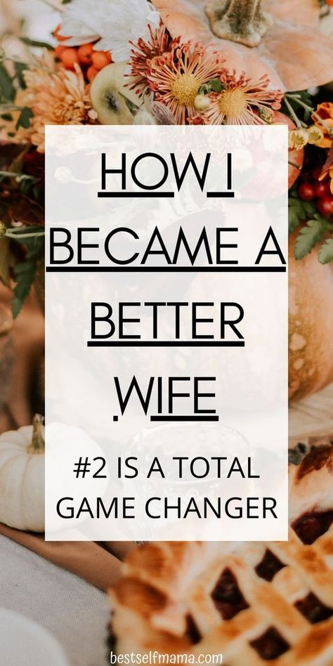 Wondering how to be a better wife and improve your marriage? These tips and ideas are for you. They have helped my marriage in many ways and they can do the same for you! #betterwife #marriage #marriagetips #marriageadvice #howtobeabetterwife #improveyourmarriage #buildabettermarriage Be A Better Wife, Better Wife, Improve Marriage, Happy Marriage Tips, Marriage Help, Best Marriage Advice, Godly Marriage, Wife Material, Save My Marriage