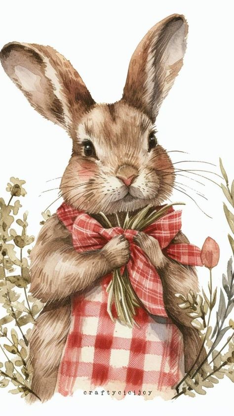 Easter Phone Background, Easter Bunny Illustration, Wallpapers Watercolor, Easter Bunny Images, Watercolor Rabbit, Easter Rabbits, Lapin Art, Bunny Watercolor, Bunny Images