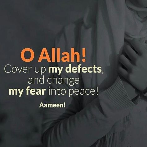 306 Likes, 12 Comments - Guidelight.TV (@guidelight_tv) on Instagram: “O Allah, cover up my defects and change my fear in to peace. #Islam #peace #Allah” Islam Peace, Oh Allah, Islam Beliefs, Ramadan Quotes, Ya Allah, Love Allah, Islamic Quotes Wallpaper, Allah Love, Allah Quotes