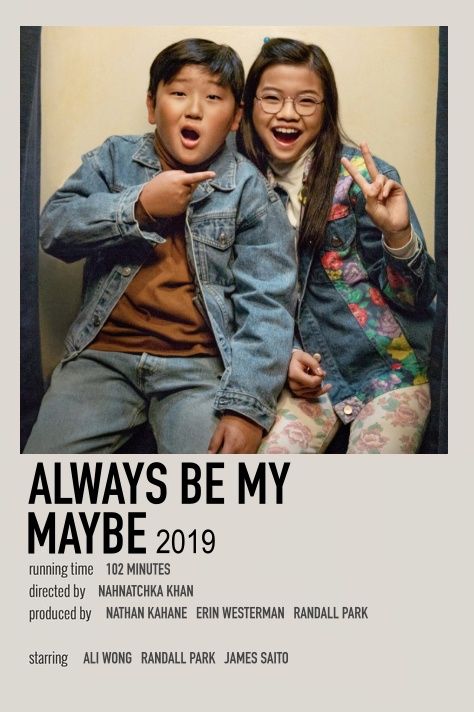 Always Be My Maybe, Randall Park, Ali Wong, Polaroid Poster, Love Film, Romance Books, Movies Showing, Always Be, My Favourite