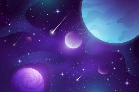 Bg Design, Girly Wallpapers, Desain Quilling, Vector Gradient, Colorful Clouds, Galaxy Background, Watercolor Galaxy, Bokeh Background, Space Backgrounds