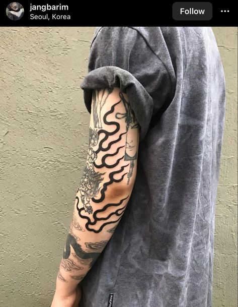 Tatuaje Cover Up, Tato Tradisional, Jaguar Tattoo, Tatuagem Masculina Pequena, Tattoo Filler, Flame Tattoos, Elbow Tattoos, Traditional Japanese Tattoos, Hand Tattoos For Guys