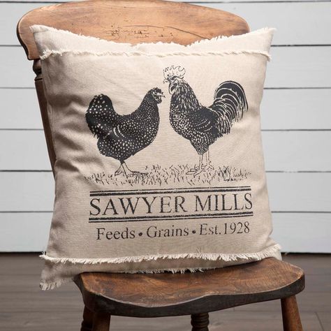 News - Allysons Place Black Stencil, Pig Pillow, Farmhouse Throw Pillow, Vhc Brands, Vintage Farmhouse Style, Decor Pillows, Farmhouse Pillows, Pillow Collection, Cotton Throws