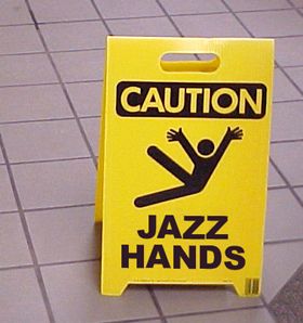 Jazz hands Jazz Hands, Have A Laugh, My Chemical, Funny Pins, Funny Signs, Music Quotes, Bones Funny, Make You Smile, Make Me Smile