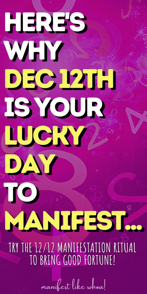 12/12 Manifestation Ritual for The New Year (Dec 12th) Manifestation Ritual, Dating Meaning, Attraction Spell, Numerology Chart, 12 December, Spiritual Power, Law Of Attraction Tips, Healthy Mindset, Manifestation Law Of Attraction