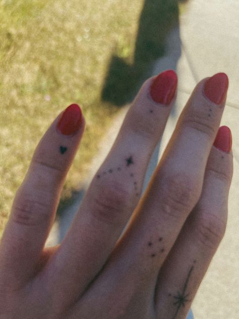 666 Stick And Poke, Stick And Poke Tattoo Example, Simple Hand Stick And Poke, Tiny Stick And Poke Hand Tattoos, Dot Stick And Poke Tattoo, Stink And Poke Tattoos Small, Stick Amd Poke Idea, Small Matching Stick And Poke, Simple Stick N Poke Ideas