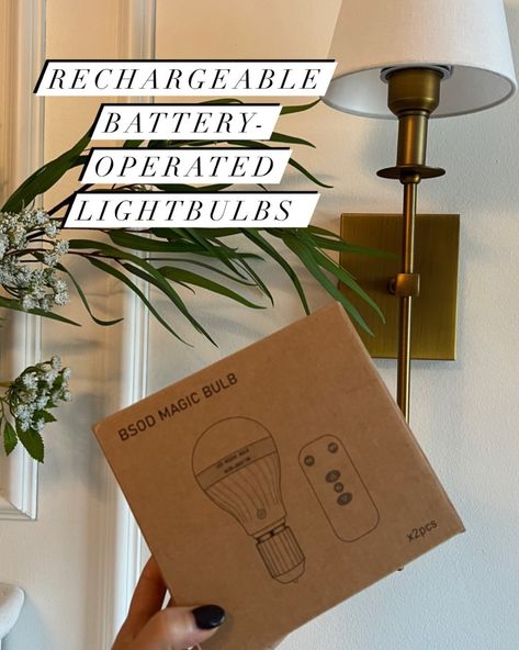 Rechargeable Light Bulb Hack, Renter Friendly Sconces, Battery Operated Light Bulb, Renter Friendly Lighting, Battery Sconces, Eccentric Maximalist, Battery Operated Sconces, Rechargeable Light Bulb, Battery Wall Lights