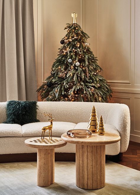 Modern Christmas Decorations | CB2 Cb2 Christmas, Lawson Fenning, Angel Christmas Tree Topper, Modern Christmas Decor, Christmas Tree Set, Reindeer Decorations, Brass Patina, Holiday Garlands, Chic Pillows