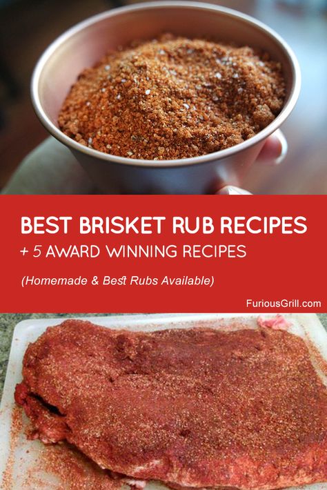 Smoker Seasonings, Brisket Rubs, Best Brisket Rub, Smoked Brisket Rub, Award Winning Recipes, Brisket Rub Recipe, Smoked Beef Brisket Recipes, Best Brisket, Bbq Rub Recipe