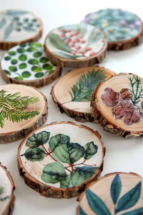 🌳 Bring the beauty of nature into your home with DIY wooden refrigerator magnets! These rustic and charming magnets are perfect for adding a touch of natural decor. 🪵 Easy to make and customizable, they’re a fun craft project for all skill levels. 🌟 Create unique wooden magnets that will add warmth and character to your kitchen! 🌼 Diy Acrylic Magnets, Button Magnets Diy, Magnet Crafts Ideas, How To Make Refrigerator Magnets, Nature Gifts Diy, Diy Wood Magnets, Crafts With Magnets, Magnet Crafts Diy, Wooden Fridge Magnets