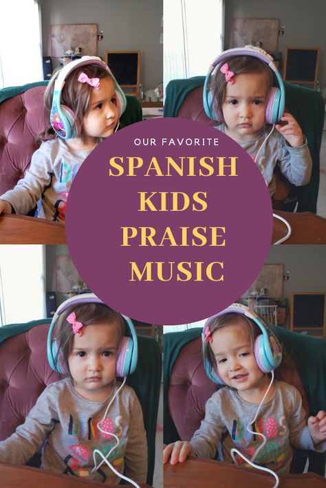 Spanish Christian Music for Kids – Baby Devotions Best Christian Podcasts, Kindergarten Spanish, Spanish Christian Music, Podcasts For Kids, Spanish Reading Activities, Childrens Bible Study, Spanish Education, Toddler Bible, Music For Toddlers