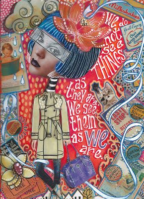 Playing With Paint: LET'S COLLAGE LIKE TEESHA Zetti Art, Magazine Collages, Mindful Colouring, Women Collage, Collage Magazine, Teesha Moore, Disney Eyes, Kunstjournal Inspiration, Face Collage