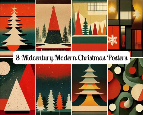 Thanks for the kind words! ★★★★★ "Great mid century holiday art. They are unique and very good." Eric H. https://etsy.me/3hnOJea Digital Christmas Cards Design, Mid Century Modern Christmas Decor, Modern Christmas Art, Printable Christmas Art, Christmas Art Prints, Modern Christmas Card, Christmas Card Printable, Retro Christmas Cards, Retro Christmas Decorations